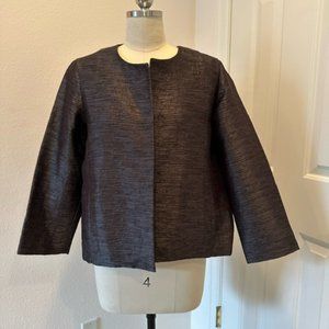 Holiday Glam! Pristine Eileen Fisher Silk Jacket